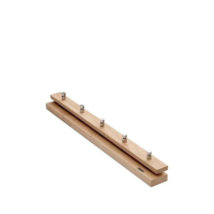 Cutter knagerække - Eg, 5 stk. knopper - Fritz Hansen
