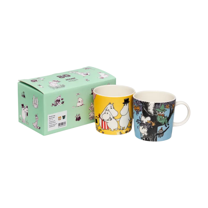 Familiekos & Venner for altid mumikrus 2 dele - 30 cl - Moomin Arabia