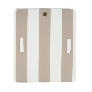 Holma hynde 41x49 cm - Taupe striped - 1898