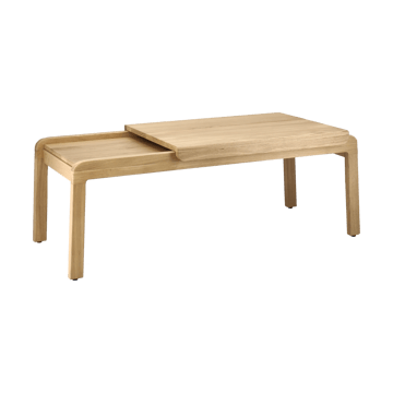 Knutskog sofabord 115x52x41 cm - Naturlakeret eg - 1898