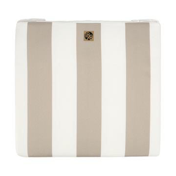 Lunda hynde 42x45 cm - Taupe striped - 1898