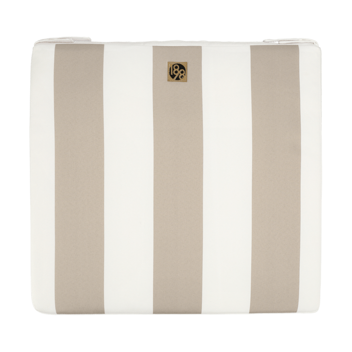 Lunda hynde 42x45 cm - Taupe striped - 1898