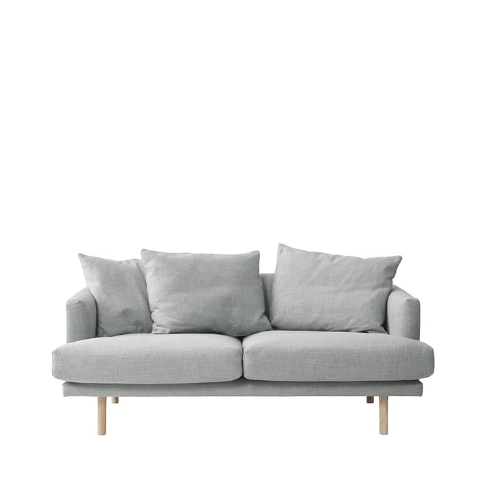 Sjövik 2,5-personers sofa - Bern 0348 grey, hvidolierede ben i eg - 1898