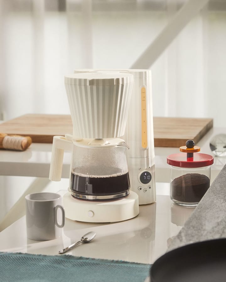 Plissé kaffemaskine, Sort Alessi