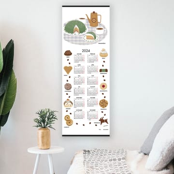 Fika kalender 2024 - 35x90 cm - Almedahls