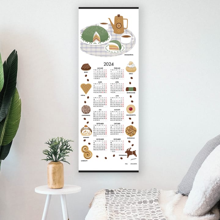 Fika kalender 2024, 35x90 cm Almedahls