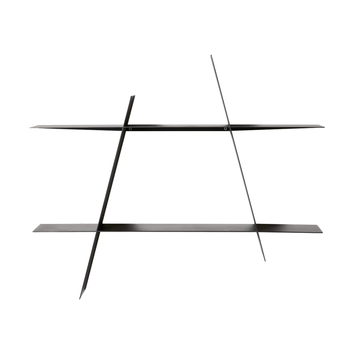 A-Shelf væghylde Large 78x12x67 cm - Black - Andersen Furniture