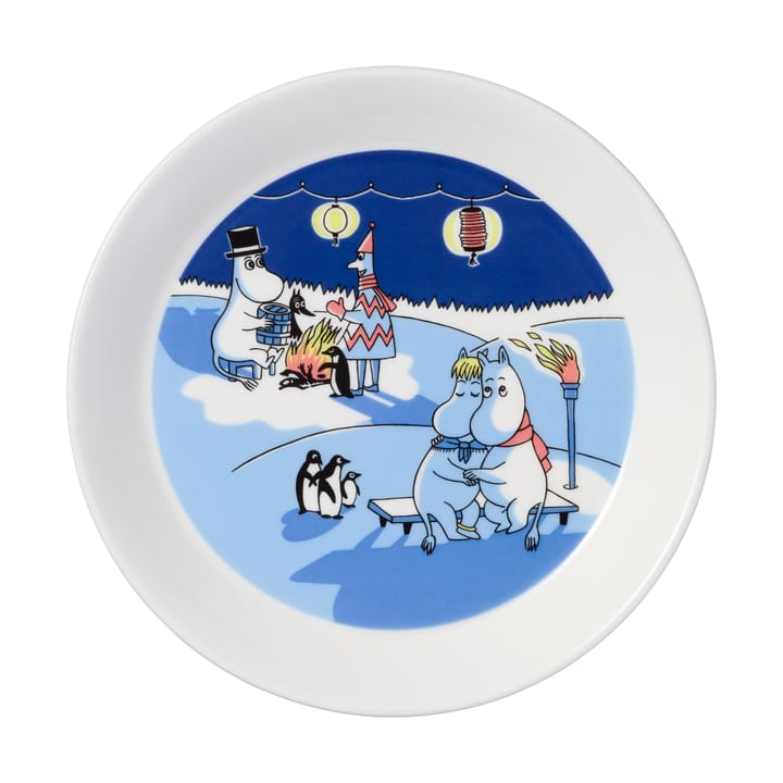 Moomin plate Bonfire & Sailing 2 parts - 19 cm - Arabia