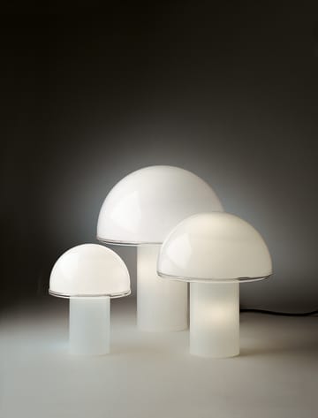 Onfale Medio bordlampe Ø28 cm - Opal hvid - Artemide