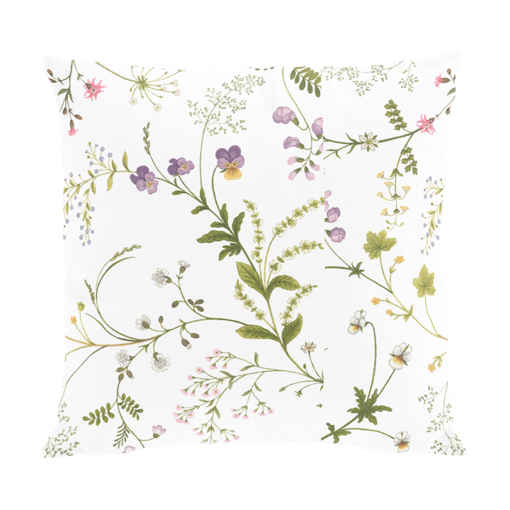 Blomsteryra pudebetræk 47x47 cm - Grøn - Arvidssons Textil