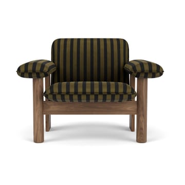 Brasilia lænestol low back - Walnut-Cabanon Soft FCL7029-04 - Audo Copenhagen