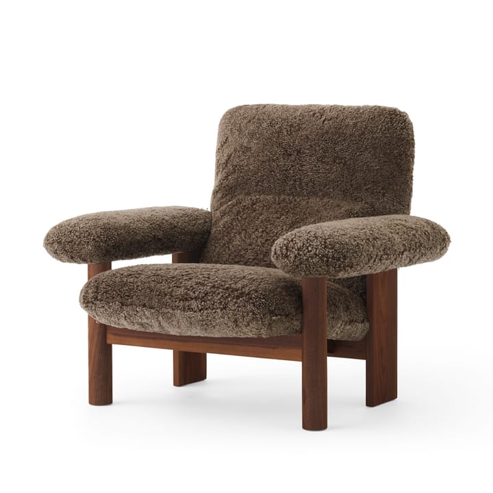 Brasilia lænestol - Walnut-Root sheepskin - Audo Copenhagen