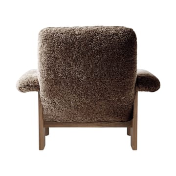 Brasilia lænestol - Walnut-Sahara sheepskin curly - Audo Copenhagen