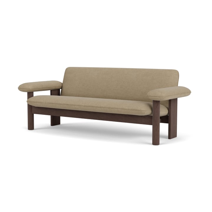 Brasilia sofa 2-personers - Dark oak-Audo Bouclé 02 - Audo Copenhagen