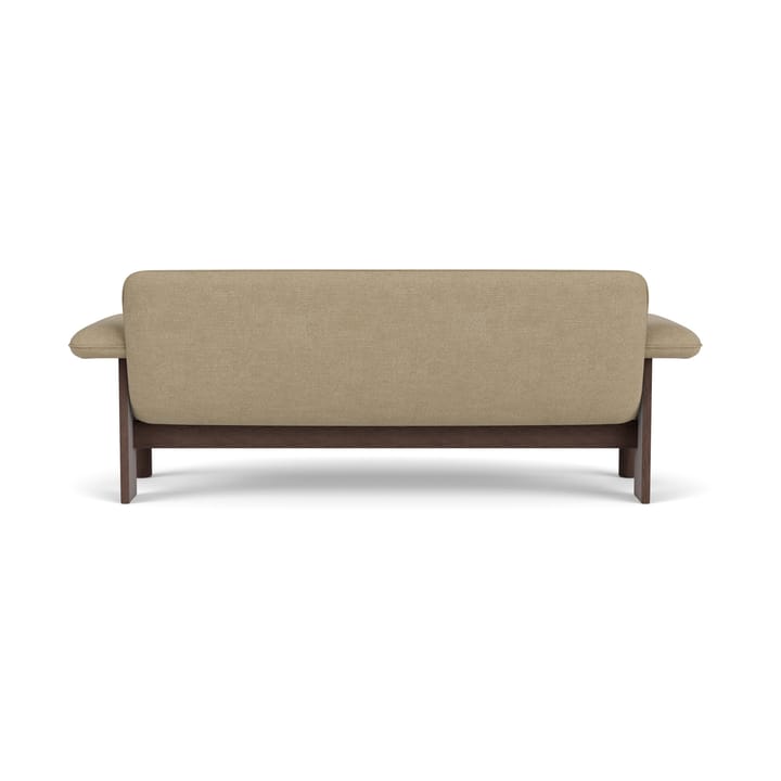 Brasilia sofa 2-personers, Dark oak-Audo Bouclé 02 Audo Copenhagen