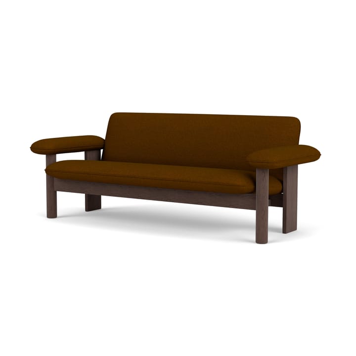 Brasilia sofa 2-personers, Dark oak-Baru 0450 Audo Copenhagen