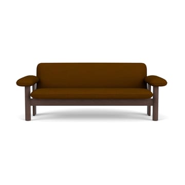 Brasilia sofa 2-personers - Dark oak-Baru 0450 - Audo Copenhagen