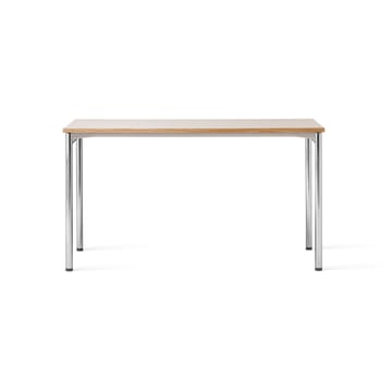 Co Table konferencebord 140x70cm - Chrome, laminate creme - Audo Copenhagen