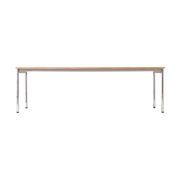 Co Table konferencebord 240x100cm - Chrome, laminate creme - Audo Copenhagen