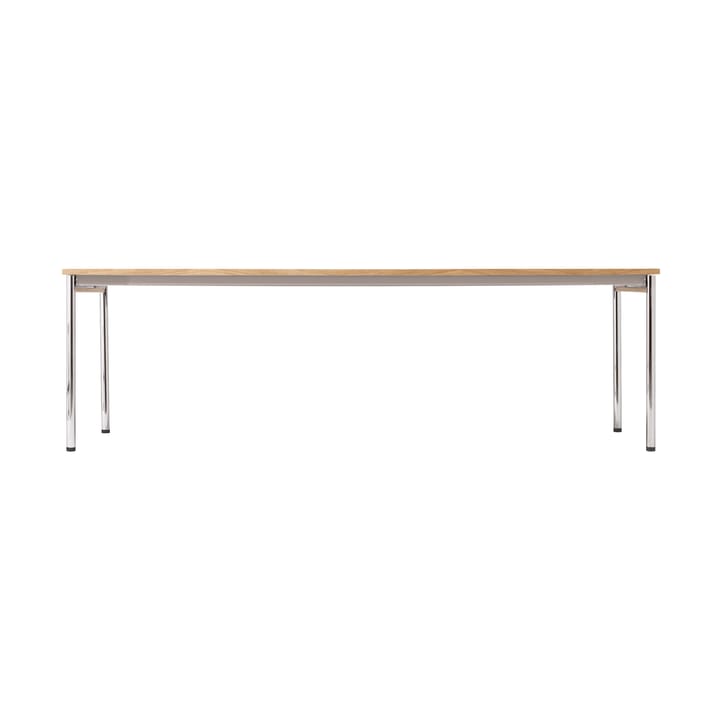 Co Table konferencebord 240x100cm - Chrome, laminate creme - Audo Copenhagen