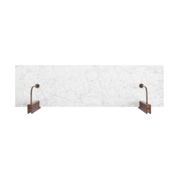 Corbel hylde 100x30cm - Marble carrara - Audo Copenhagen