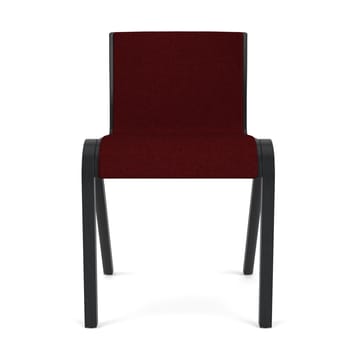 Ready betrukket stol - Black oak-Baru 0570 Red - Audo Copenhagen