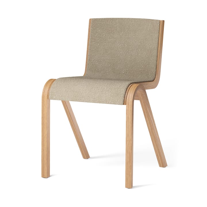 Ready betrukket stol, Natural oak-Audo Bouclé 02 Audo Copenhagen