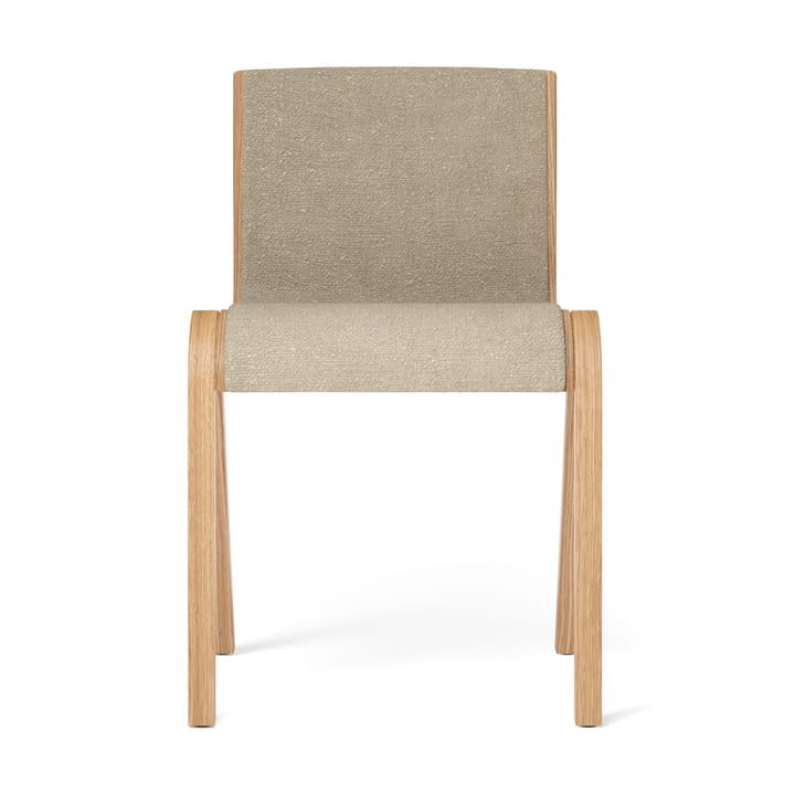 Ready betrukket stol, Natural oak-Audo Bouclé 02 Audo Copenhagen