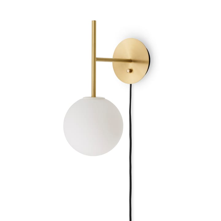 TR Bulb Suspended væglampe - Brushed brass - Audo Copenhagen