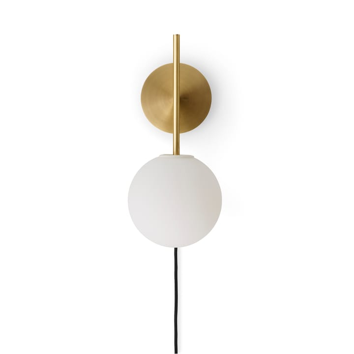 TR Bulb Suspended væglampe - Brushed brass - Audo Copenhagen