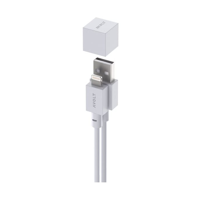 Cable 1 USB-A til Lightning-kabel 1,7 m - White - Avolt