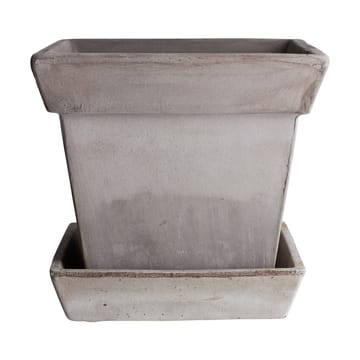 Gaia raw krukke - Grey, 21x21 cm - Bergs Potter