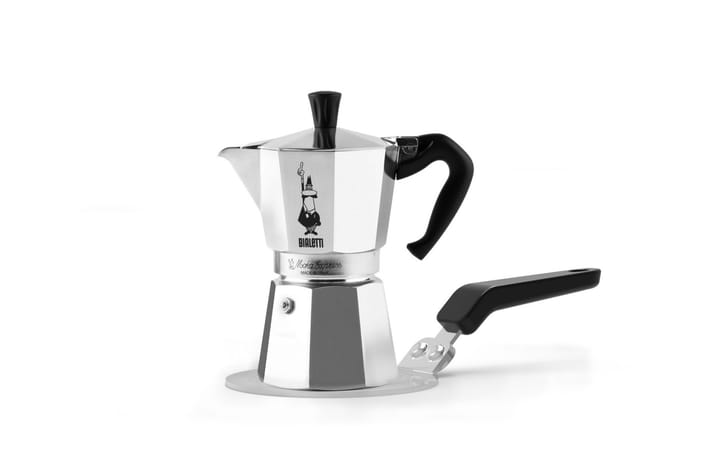 Bialetti induktionsplade Ø13 cm - Sølv-sort - Bialetti