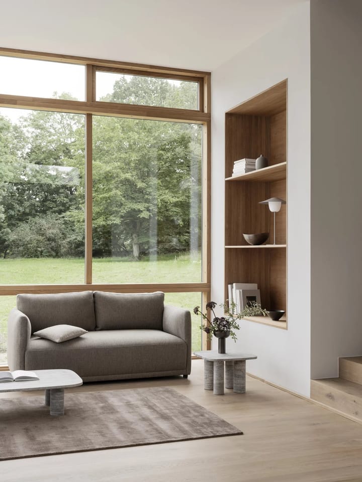 Visca tæppe S 140x200 cm - Taupe - blomus