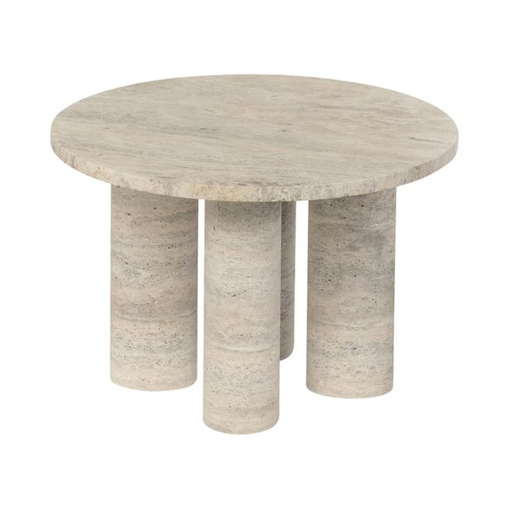 Volos sidebord S Ø52 cm - Travertine - Blomus