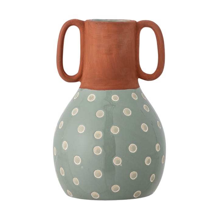 Hercule vase 20 cm - Grøn-brun - Bloomingville