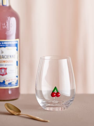 Misa drikkeglas 56 cl - Clear-cherry - Bloomingville