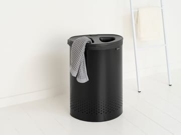 Brabantia vasketøjskurv selector 55 L - Mat sort - Brabantia