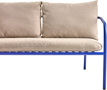 Bendt sofa - Teddy beige-indigo blue - Brafab