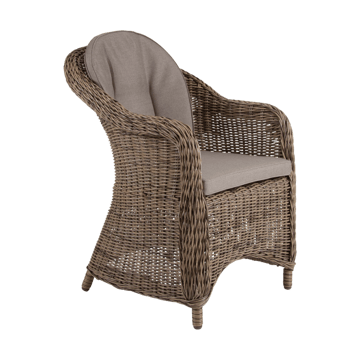 Kamomill armstol med siddepude - Natur-beige - Brafab