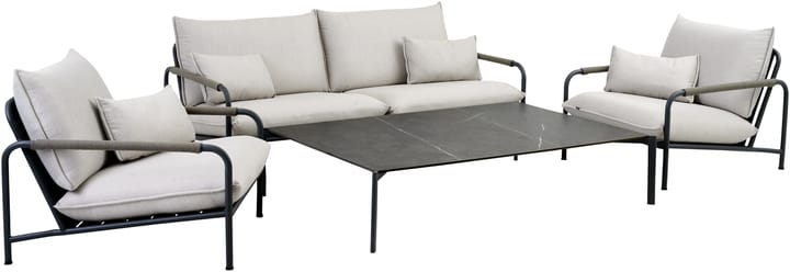 Lerberget 2,5-personers sofa, Anthracite-ask Brafab