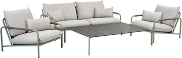 Lerberget 2,5-personers sofa - Grøn-ask - Brafab