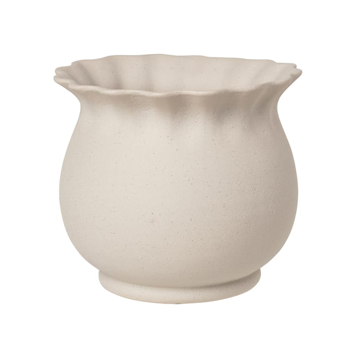 Alexa krukke Ø25,5 cm - Grey sand - Broste Copenhagen