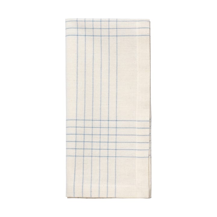 Alice stofserviet 45x45 cm, Dusty blue-natural Broste Copenhagen