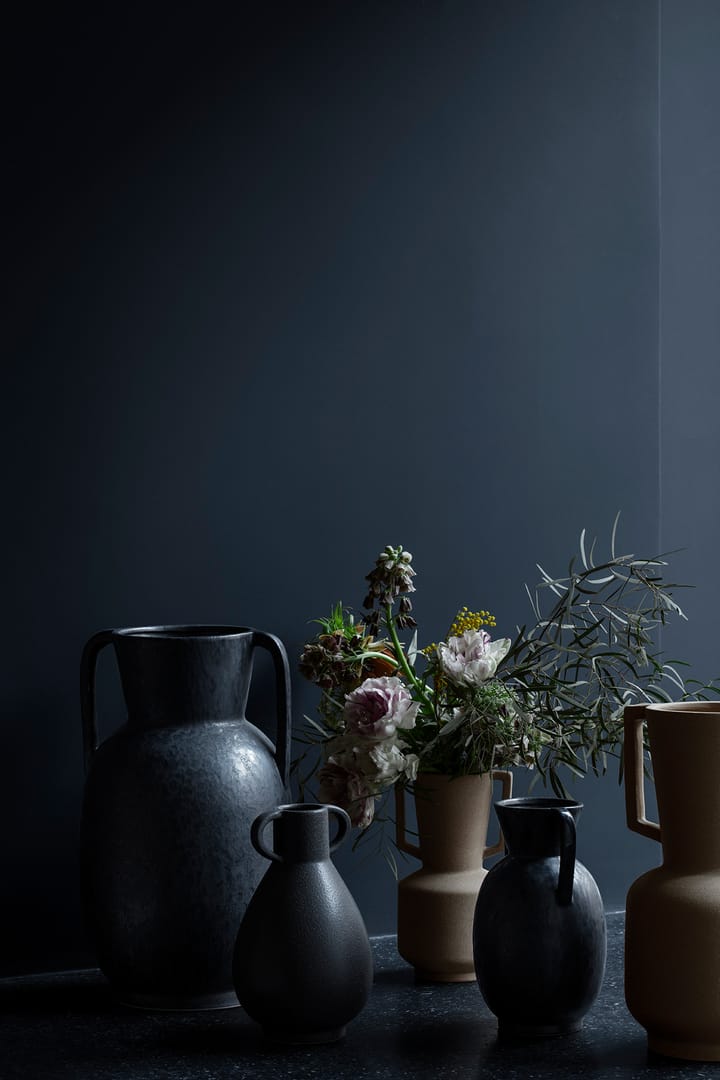 Silma vase 52 cm, Antique grey/Black Broste Copenhagen