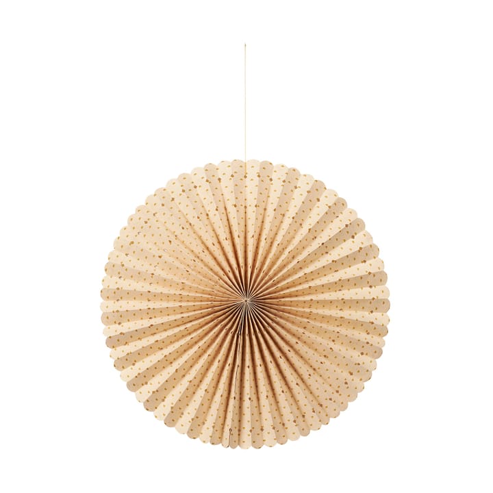 Stella rosette adventsstjerne M Ø43 cm - Natural-harvest gold - Broste Copenhagen