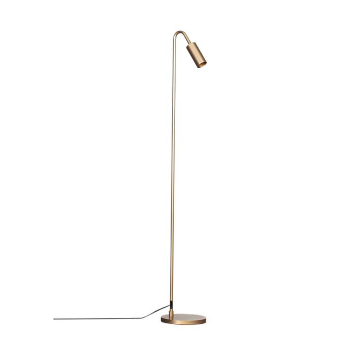 Curve gulvlampe 146 cm - Mat guld - By Rydéns