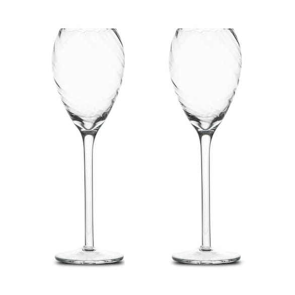 Opacity champagneglas 16 cl 2-pak, Klar Byon