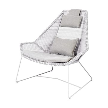 Breeze hyndesæt loungestol høj ryg - Focus light grey - Cane-line