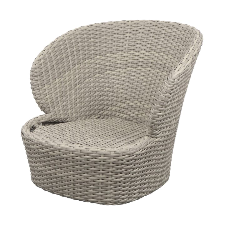 Coast loungestol swivel, Sand (Flat Weave) Cane-line